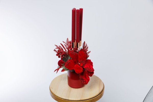 Elegantný adventný aranžmán